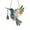 Multicolor-7, variant on geerera Hummingbird Acrylic Sun Catcher, Decorative Wall Pendant, Colorful Outdoor Hanging Ornament, Suitable for Porch, Garden, Window Decor