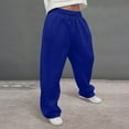 thumbnail image 2 of Sweatpants For Men Baggy Track Pants Men Baggy Men's Baggy Sweatpants Wide Leg Lounge Sweat Pants with Pockets, 2 of 8