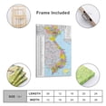 thumbnail image 2 of Vietnam Map Posters Poster Decorative Painting Canvas Wall Art Living Room Posters Bedroom Painting 20x30inch(50x75cm), 2 of 6