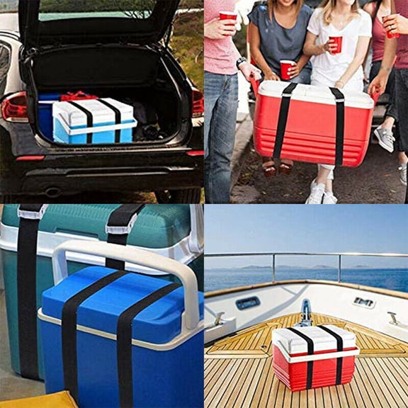 2 Pcs Lashing Strap Heavy Duty Luggage Strap Belts Tie Down Rope W/Cam Buckle For Car Rack Roof Fixed Cargo Baggage Check-In Smile Home