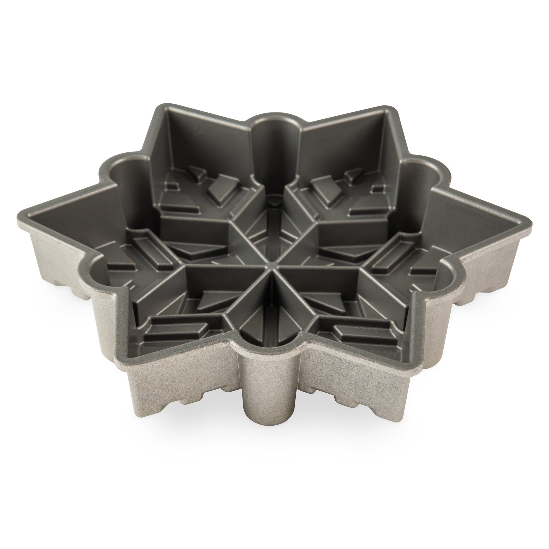 Williams Sonoma Nordic Ware Snowflake Cake Pan Cast Aluminium Rectangle 11  x 8.5