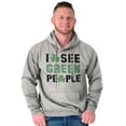 thumbnail image 3 of Funny Saint Patrick's Day Irish Pride Hoodie Sweatshirt Women Men Brisco Brands M, 3 of 5