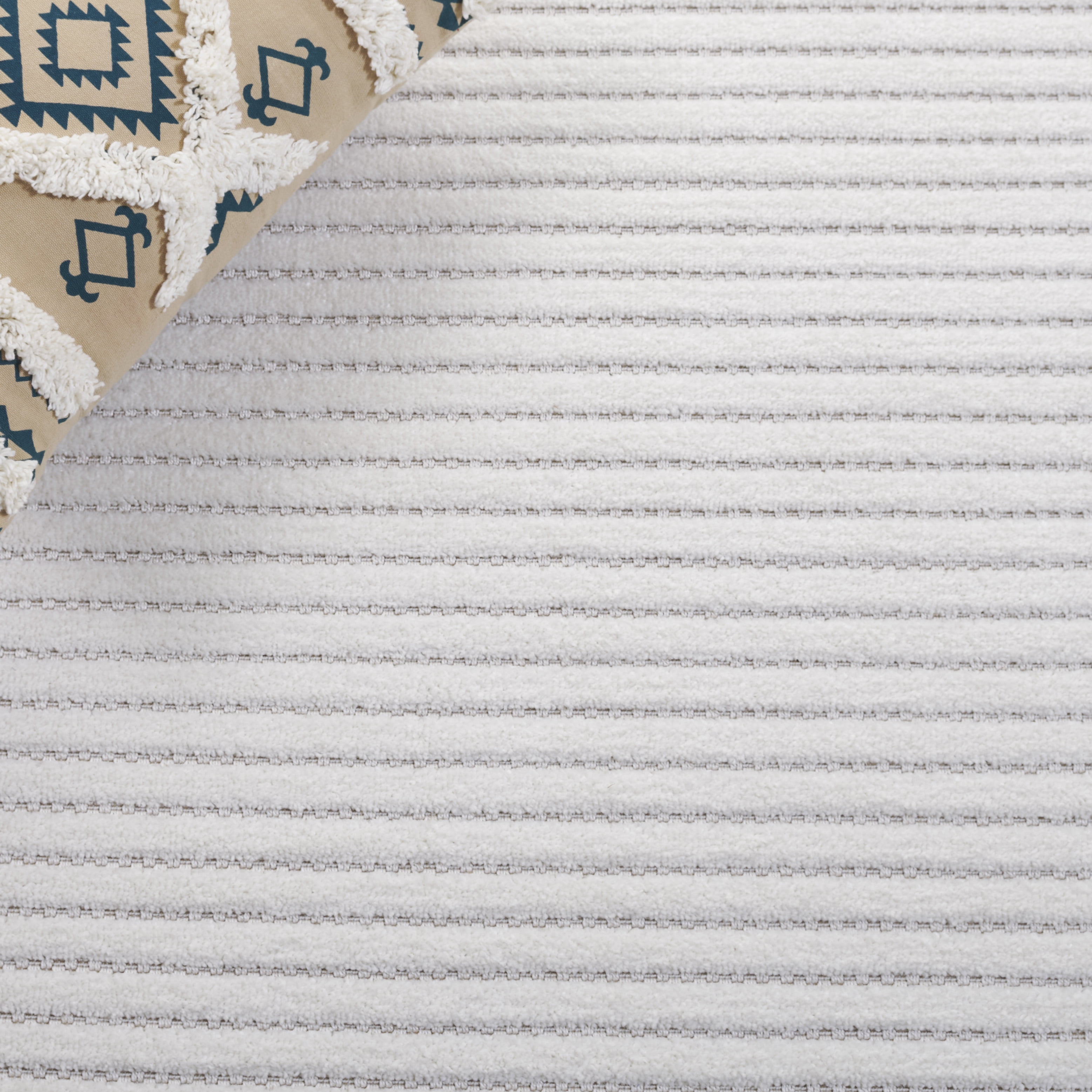 SAFAVIEH Contour Jilliean Striped Area Rug, Ivory, 8' x 10'
