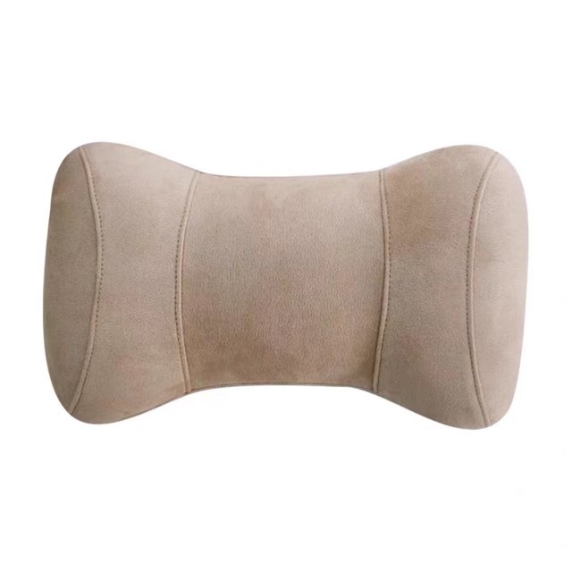 Almohada de espuma viscoelástica adecuada para el cuello del automóvil, almohada cervical para el asiento del automóvil, almohada para dormir