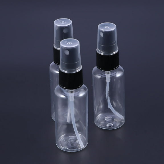 HAMPPLIES 12Pcs Airplane Travel Bottles Clear Plastic Leak Proof For Men And Women