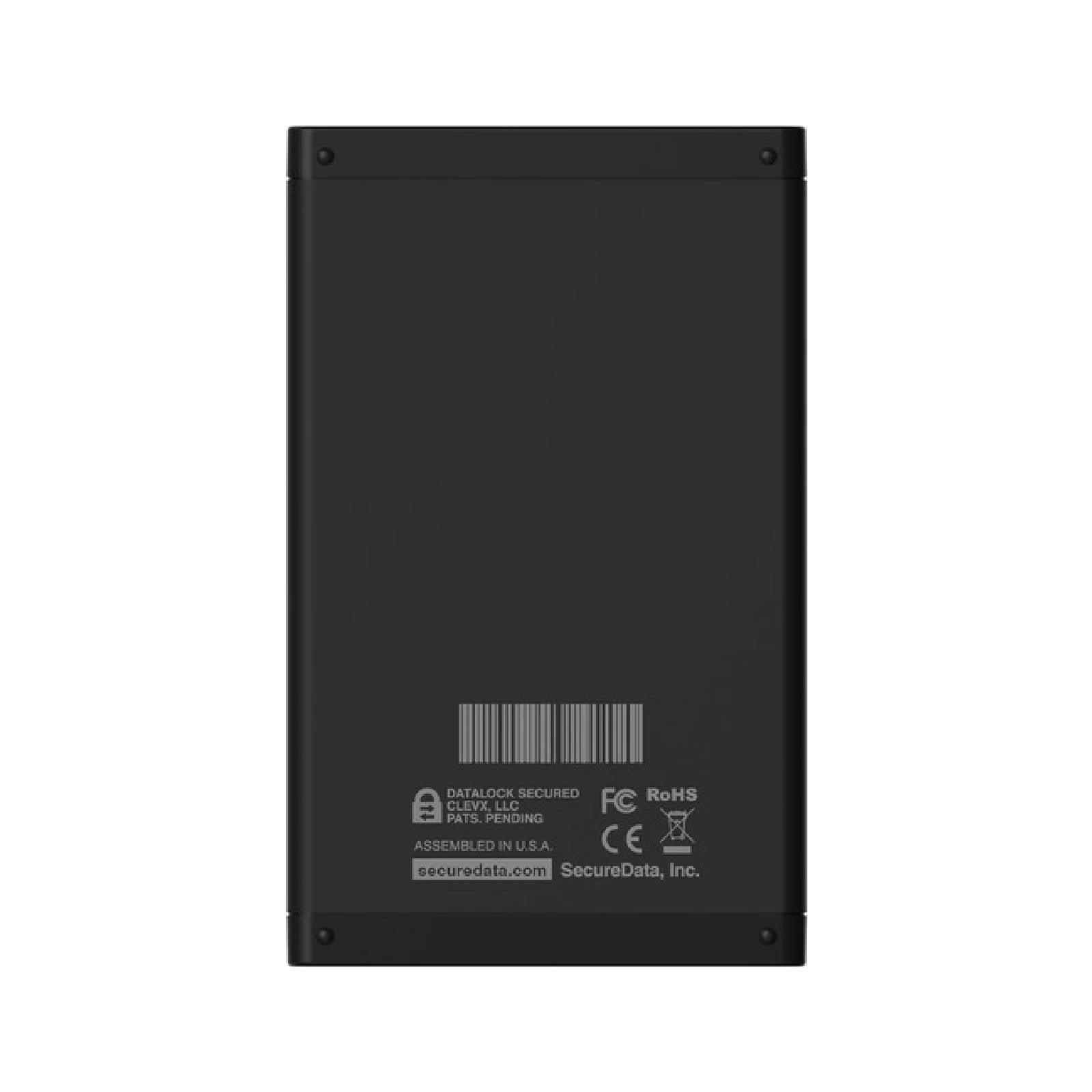 SecureData SecureDrive KP - SSD - encrypted - 4 TB - external (portable) - USB 3.2 Gen 1 - FIPS 140-2 Level 3, 256-bit AES-XTS