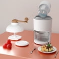 thumbnail image 4 of Neinkie Stainless Steel Shaved Ice Machine, Compact Portable Ice Crusher, Detachable Design, 4 of 8