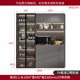 thumbnail image 1 of Aparador de armario de vidrio para vino, armario lateral, casillero moderno, minimalista, luz de sala de estar, armario alto de pared de lujo, 1 of 4