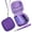 Purple-A, variant on AYAOQIANG Hard Carrying Case Compatible with Bitzee Interactive Toy Digital Pet and Case,suitable for Bitzee virtual electronic pet children's Accessories storage travel bracket box(Case Only)
