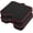 2pack Black, variant on Stadium Seat Cushions - Portable Bleacher Cushions with 2.5" Extra Thick High-Density Foam and Massage Dots, Fashion Outdoor Seat Cushions for Sports Events, Travel, Camping, Chairs - 2 Pack