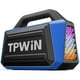 thumbnail image 1 of wonima11 Portable Bluetooth Speakers Loud - Wireless Speaker 80W Peak, Light Show, 20H Playtime, Strong Bass, BT 5.3, TWS, IPX6 Waterproof for Outdoor Travel Beach Camping - Blue, 1 of 1