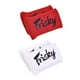 thumbnail image 5 of Protectores de nudillos de gel para boxeo, entrenamiento, acolchados para muay thai blanco y rojo, 5 of 9