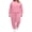 29# Pink, variant on Huankd Plus Size Sweatsuits for Women 2 Piece Jogger Set Cozy Fleece Lounge Wear Oversized Winter Fashion Pink M