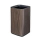 thumbnail image 4 of Bote de Basura Bote de Basura de Acero Inoxidable Bote de Basura Multiusos Bote de Basura Cesto de Basura para el hogar Sala de Estar Baño Color madera negro., 4 of 9