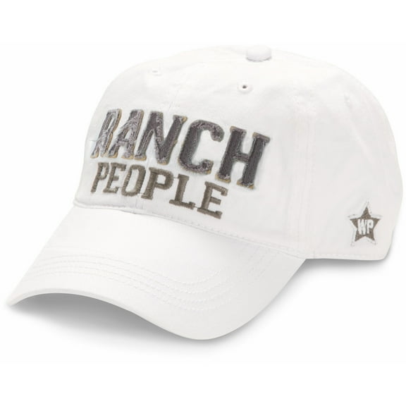 Ranch People - White Adjustable Hat