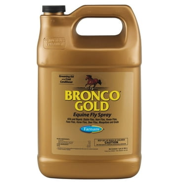 Farnam Bronco Gold Equine Fly Spray Gallon