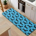 thumbnail image 5 of Blue Dachshunds Dog Kitchen Rug Mat,Kitchen Runner Rugs Non Skid Washable,Decorative Kitchen Floor Mats for Kitchen,Sink,Laundry,17"x47.2", 5 of 7