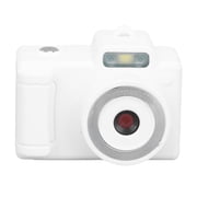 M Buder Digital Camera Rechargeable HD Vintage Camera with Color Screen Fill Light 1MP 4X Digital Zoom Portable Handheld Point and Shoot Camera for Campus Travel Life Records Black