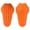 Orange, variant on Breathable Protector Pad Insert Armors Equipment Motorcycle Elbow/Knee Protections Pad Jackets Knee Elbow Pad