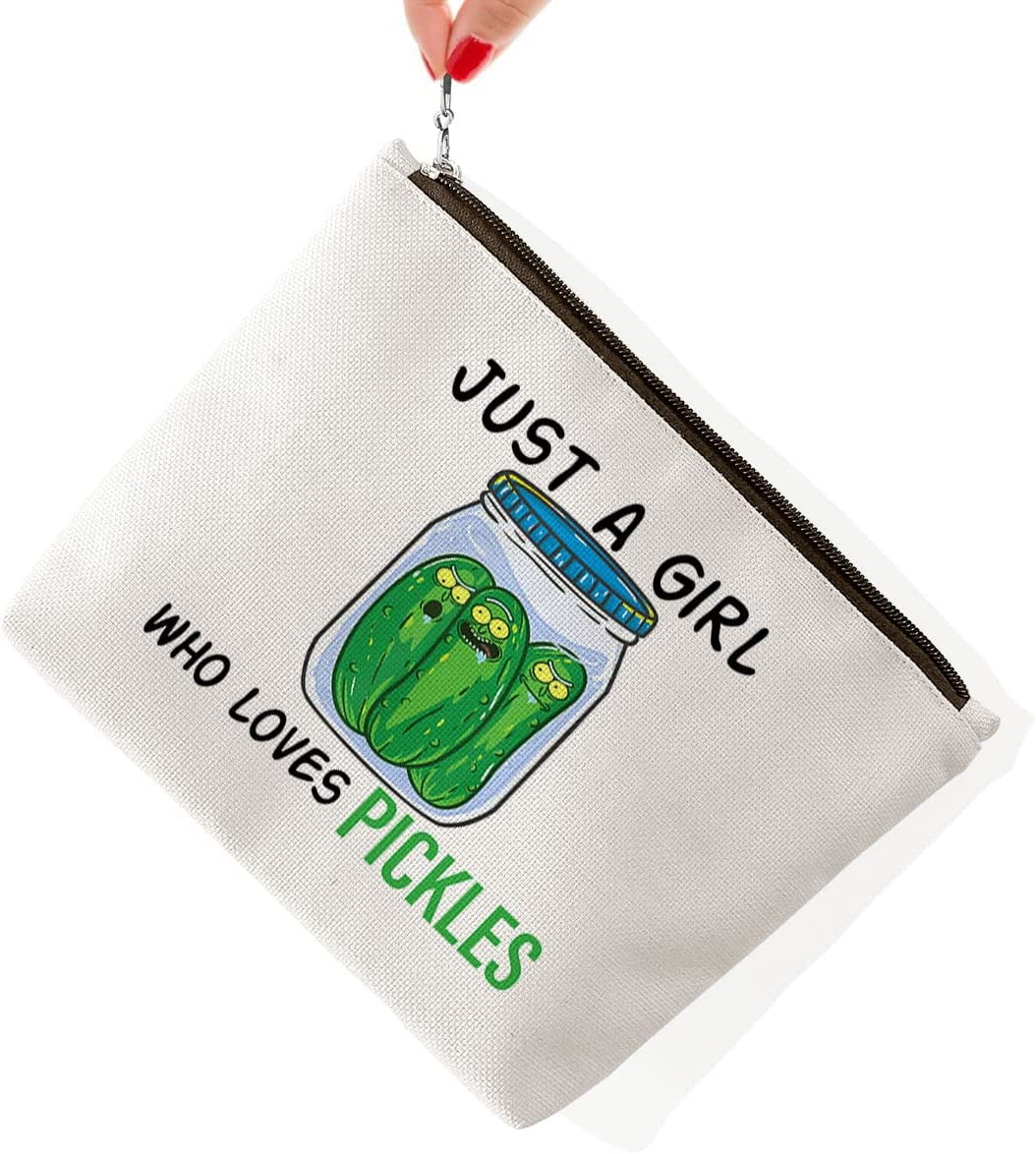 Just A Girl Who Loves Pickles - Cute Pickle Gift product - Just A Girl Who  Love - Sticker