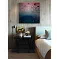 thumbnail image 6 of "Pink Sandy Beach" Painting Print on Brushed Aluminum, 6 of 7