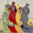 thumbnail image 3 of Disfraces de Teletubbies unisex Disi Onesies Lala Cosplay Pijamas Pijamas para adultos, 3 of 3