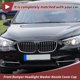 thumbnail image 2 of Tapa de boquilla del lavaparabrisas del faro del lado derecho delantero para BMW 535i GT 2010-2017, tapa de moldura del parachoques número 51117248064, plástico azul, 2 of 7