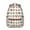 White Boston Terrier, variant on Yellow Dog Paw Footprint Backpack for School,Cute School Bag,Schoolbag with Adjustable Shoulder Straps & Padded Back,15.3"x11"x7.1".