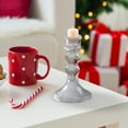 thumbnail image 6 of 2pcs Taper Candle Holders Bulk, Clear Glass Candlestick Holders for Centerpieces, Modern Wedding Decor,Elegant Table Decorations for Dining, Anniversary,Party&Home Centerpiece Decor, 6 of 7