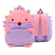 thumbnail image 4 of Mochila infantil para infantil - Mochila de tela mona con tirantes acolchados, 26x24x10cm, espacio para almacenamiento para aperitivos y juguetes, 4 of 5