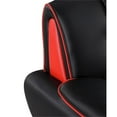 thumbnail image 6 of Titan Furnishings 40" Modern Leather Upholstered Chair in Black, 6 of 11
