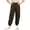 B-Dark Green, variant on Summer Boys Girls Cargo Pants Elastic Waist with Pockets Blue Joggers Hiking Wide Leg Cargo Pants Y2K Street Baggy Trousers 11-12 Years