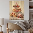 thumbnail image 2 of Designart "Delectable French Pastries V" Food & Beverage Print on Natural Pine Wood, 2 of 5