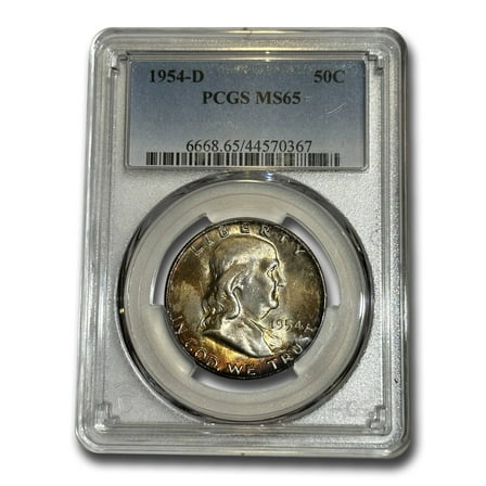 1954-D Franklin Half Dollar MS-65 PCGS