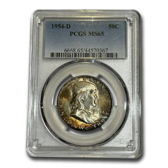 1954-D Franklin Half Dollar MS-65 PCGS