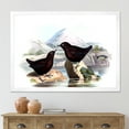 thumbnail image 3 of Designart 'Vintage Countryside Two Birds' Farmhouse Framed Art Print, 3 of 4