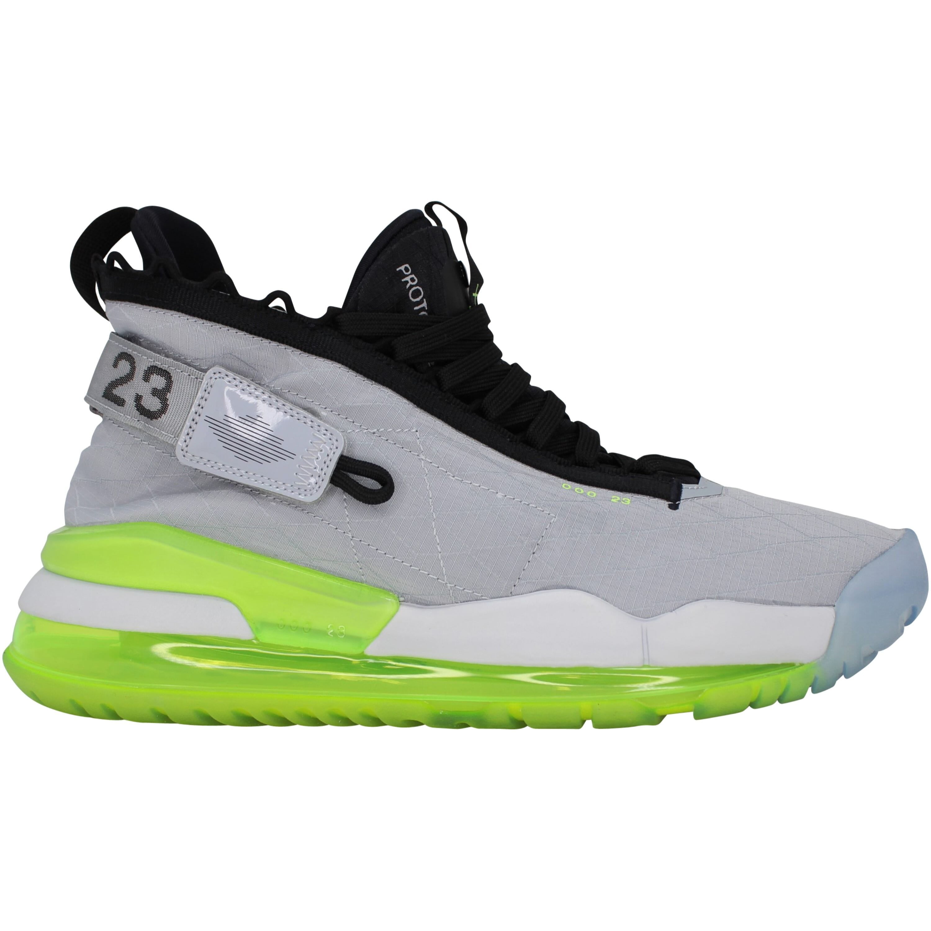 Nike Jordan Proto-Max 720 Wolf Grey/Black-Volt BQ6623-007 Men's Size 10.5 Medium -