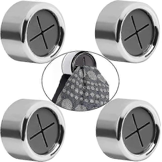 Set Of 4 Towel Clips Self-adhesive Towel Clips No Drilling Towel Holders Holder 4cm (4pcs)