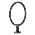 thumbnail image 3 of Porte-serviettes Rond, Porte-Serviettes Mat Facile à Installer pour Balcon Noir, 3 of 8