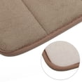 thumbnail image 3 of Alfombrilla de baño de espuma viscoelástica Unique Bargains 2 uds. Antideslizante Lavable a máquina Marrón 40x60cm 50x80cm, 3 of 7
