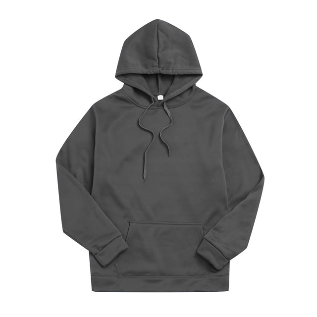 Durtebeua Chandail à Capuchon à Cordon pour Homme à Manches Longues avec Imprimé Graphique, Gris Foncé, 3TG
