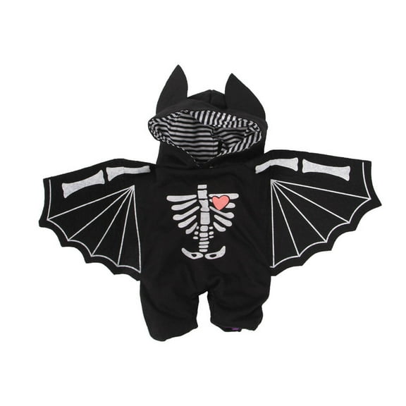 GASTROPOD Dog Costume,Fun Skull and Bat Design for Unique Style Cat Costume,Great for Holiday Photoshoots and Parties Puppy Clothes,XL
