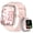 Dusty Pink, variant on IOWODO 1.85 Smart Watch with Bluetooth Call (Answer/Make), 100+ Sports Modes, AI Voice Assistant, IP68 Waterproof Fitness Tracker for Android and iPhone, Gift for Women Men (Pink)