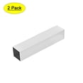 thumbnail image 1 of Tubo cuadrado de aluminio 6063 sin costura Uxcell 40 x 40 x 1 x 200mm, 1 of 5