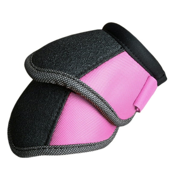 Large Cactus Gear Dynamic Edge Horse Leg Protection Bell Boots Pair Pink