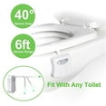 Pluokvzr 2Pack Toilet Night Light Motion Activated 16 Color Changing