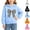 Blue, variant on Girls' Leopard Bow Graphic Pullover Hooded Sweatshirt, Long Sleeve Relaxed‑Fit Kids Hoodie, Casual Printed Tops for Daily Play and Cool‑Weather Outdoor Activities Pink 5-6T