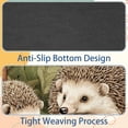 thumbnail image 4 of Hedgehog Printed Gaming Mousepad Desk Pad, Square 8.3x9.8 Inch Non-Slip Rubber Bottom Mouse Mat for Office and Gaming, 4 of 6