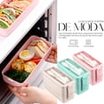 thumbnail image 3 of Lunch Box 3 Niveles Topper De 1000ml Lonchera Con Cubiertos, 3 of 5