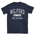 thumbnail image 1 of Milford Delaware Classic Established Men's Cotton T-Shirt, 1 of 1